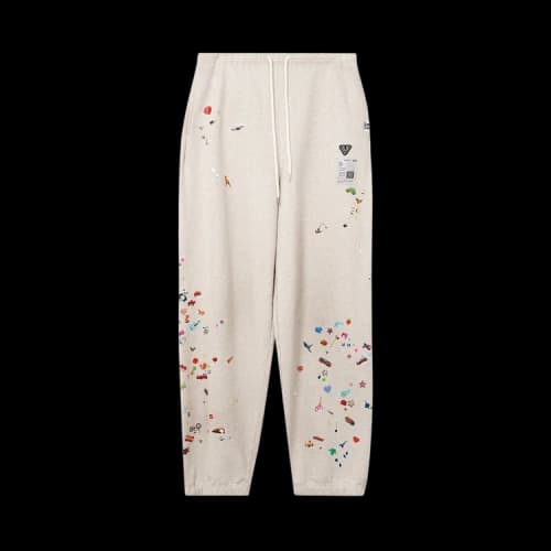 Maison Mihara Yasuhiro Sticker Pants 'White'