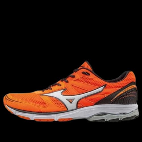 Mizuno Wave Aero 15 Low Tops Wear-resistant Orange