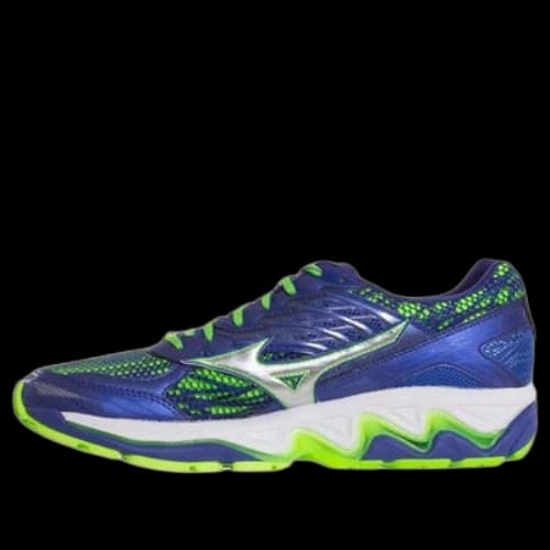 Mizuno Wave Paradox 3 Low Tops Wear-resistant Blue Green