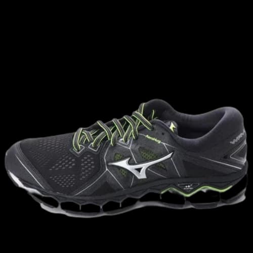 Mizuno Wave Sky 2 Cozy Wear-resistant Gray White Green