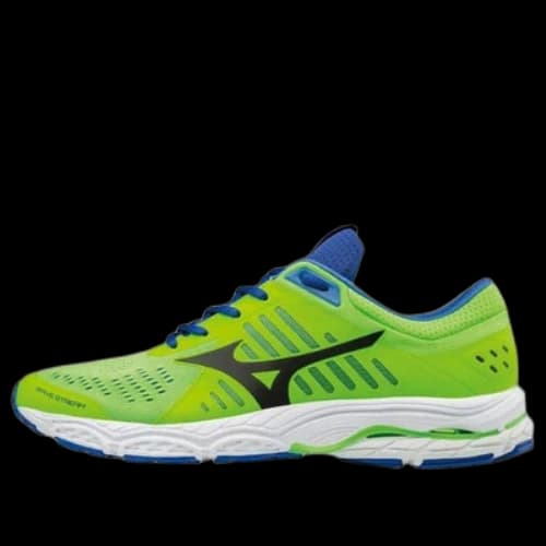 Mizuno Wave Stream Low Tops Wear-resistant Green Blue