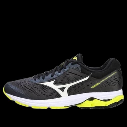 Mizuno Wave Rider 22 'Black Yellow White'