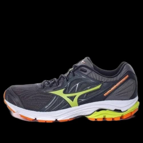 Mizuno Inspire 14 Low Tops White Gray Yellow