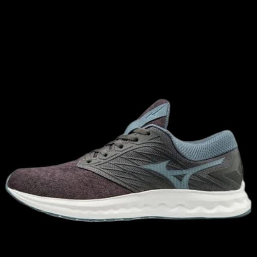 Mizuno Wave Polaris Shock Absorption Non-Slip Gray Blue