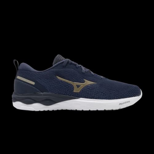 Mizuno Wave Revolt 'Navy Gold'