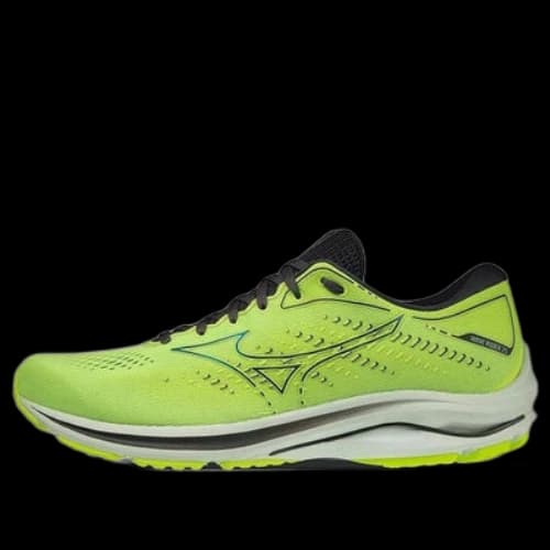 Mizuno Wave Rider 25 Wide 'Lime Black'