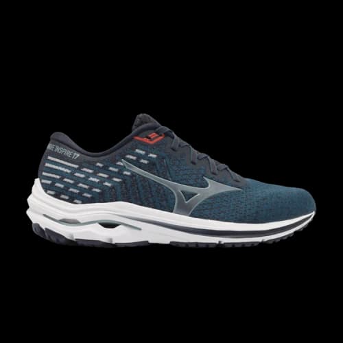 Mizuno Wave Inspire 17 Waveknit 4E Wide 'Blue Grey'