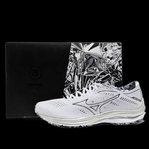 Mizuno Wave Rider 25 SP 'White Grey'