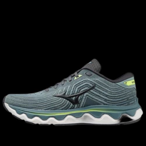 Mizuno Wave Horizon 6 'Gray Green Black'