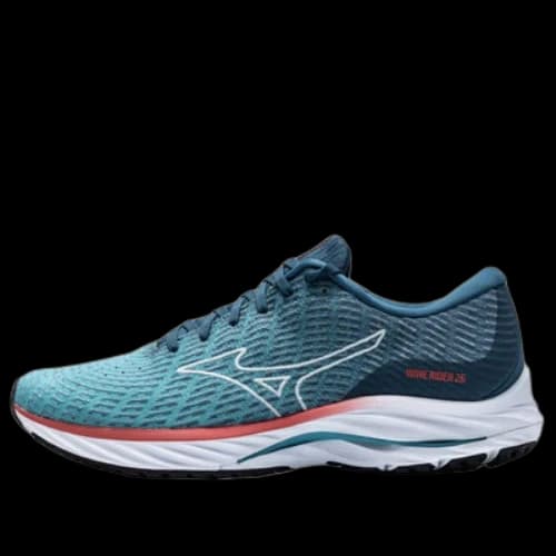 Mizuno wave rider 26 'Blue Red'