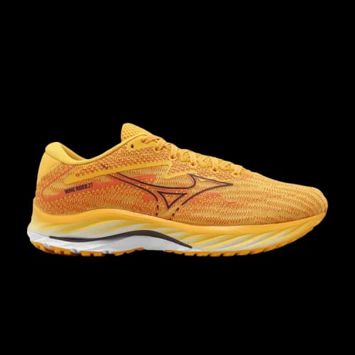 Mizuno Wave Rider 27 Super Wide 'Rich Yellow Orange'