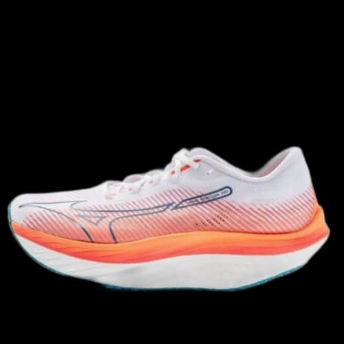 Mizuno Wave Rebellion Pro 'White Orange'