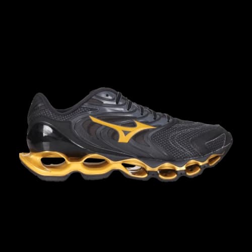 Mizuno Wave Prophecy 12 S 'Black Gold Reflective'
