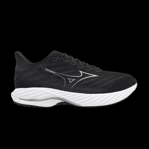 Mizuno Wave Rider 28 Super Wide 'Black White'