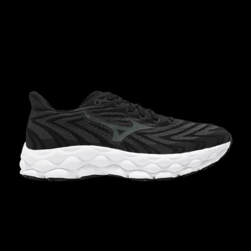 Mizuno Wave Sky 8 Super Wide 'Black White'