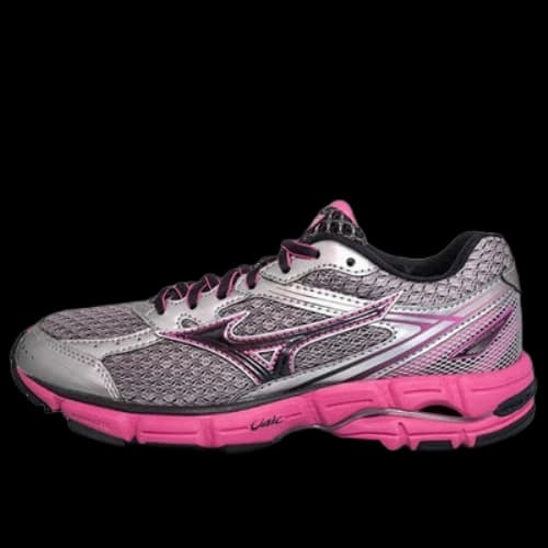 Mizuno Wave Connect 3 Low Tops Wear-resistant Gray Pink