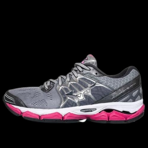 Mizuno Wave Horizon Low Tops Wear-resistant Gray Pink White