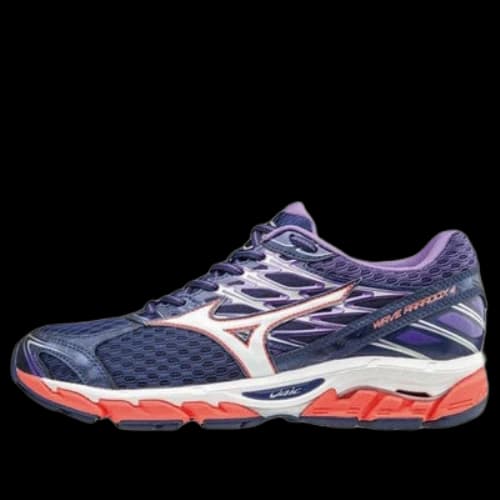 Mizuno Wave Paradox 4 Low Tops Wear-resistant Purple White Orange