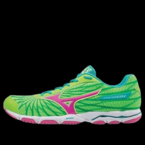 Mizuno Wave Hitogami 4 Lightweight Green Pink
