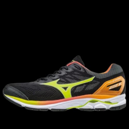 Mizuno Wave Rider 21 'Black Yellow' (Women's)