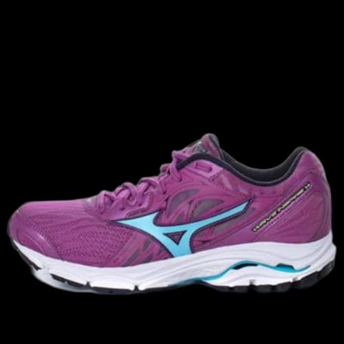 Mizuno Wave Inspire 14 Low Tops Wear-resistant Purple White Blue