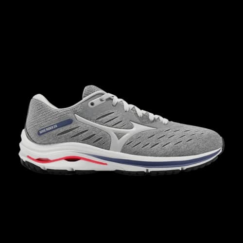 Mizuno Wave Rider 24 Wide 'Grey Blue' (Women's)