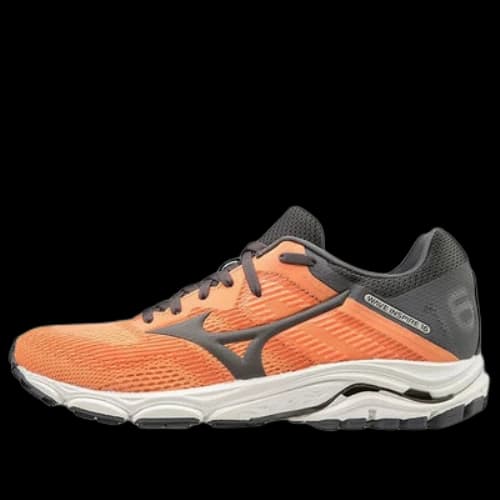 Mizuno Wave Inspire16 Lightweight Wear-resistant White Gray Orange