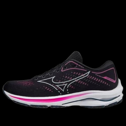 Mizuno Wave Rider 25 Project Zero 'Black Pink' (Women's)