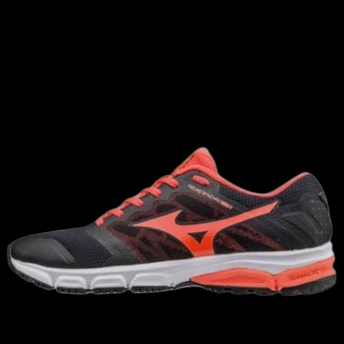 Mizuno Synchro MD 2 Low Tops Wear-resistant Black Orange
