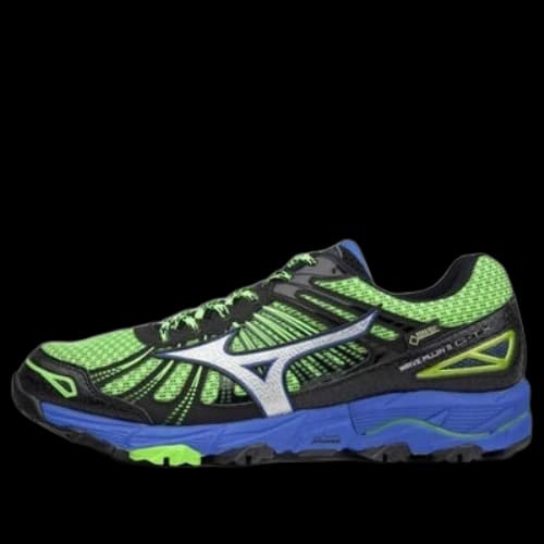 Mizuno Wave Mujin 3 GTX Low Tops Wear-resistant Green Blue