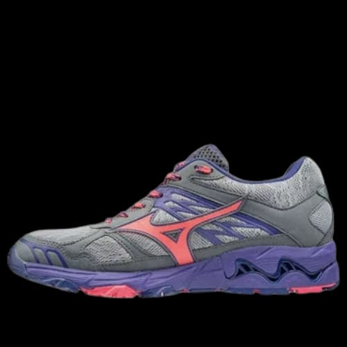 Mizuno Wave Mujin 4 G-tx Low Tops Gray Purple Pink