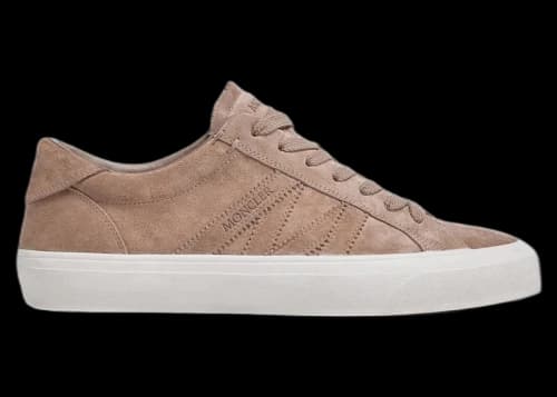 Moncler Monaco 2 Low Top Beige White