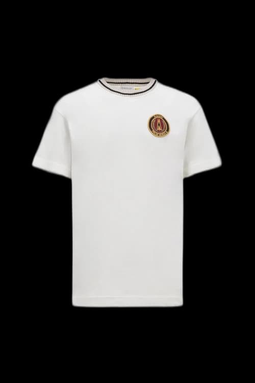 Moncler x Palm Angels Logo Patch T-shirt White