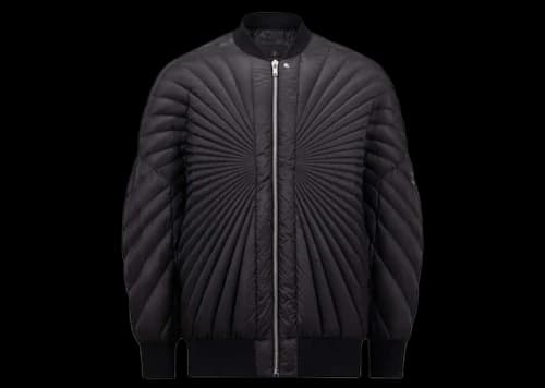 Moncler x Rick Owens Radiance Peter Down Bomber Jacket Black