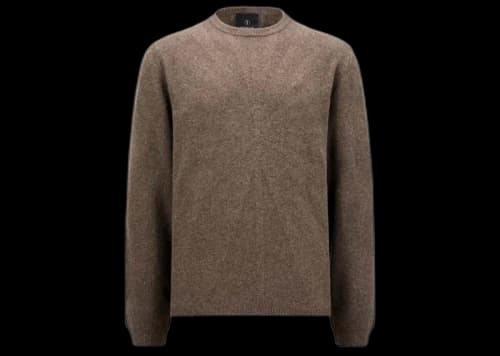 Moncler x Rick Owens Wool & Cashmere Sweater Brown