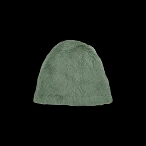 Jil Sander Silk Knit Hat 'Sage'