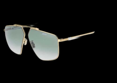 Dior Street1 Sunglasses Gold/Green (J5G9K)