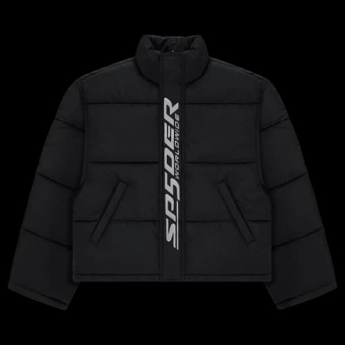 Sp5der Trackhawk Puffer Jacket 'Black'