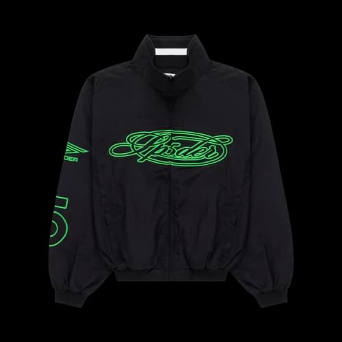 Sp5der Script Warm Up Jacket 'Black'