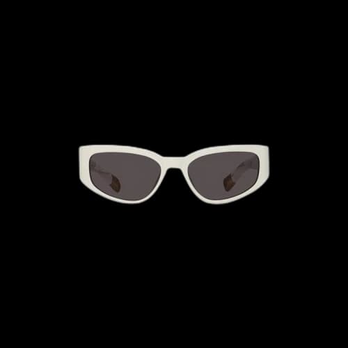 Jacquemus x Linda Farrow Gala Sunglasses 'White'