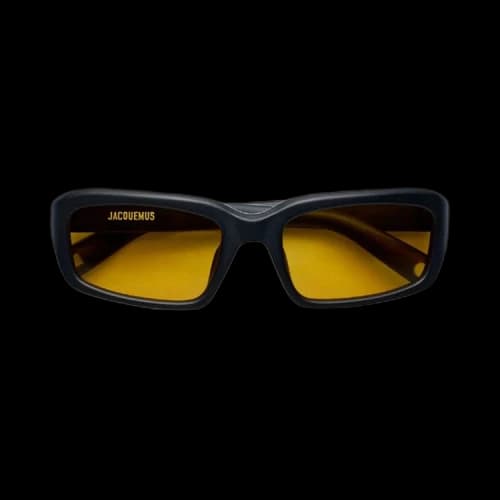 Jacquemus x Linda Farrow Marino Sunglasses 'Black/Amber'