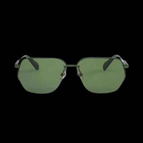 Jacquemus Aviator Sunglasses 'Green'