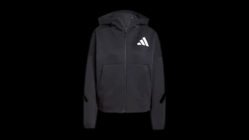 adidas Z.N.E. Full-Zip Hoodie Black/White