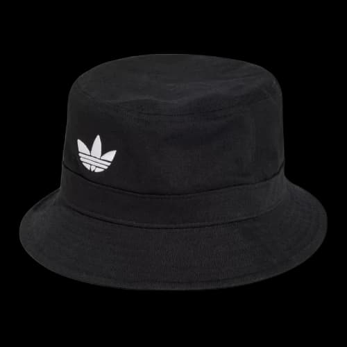 Adidas Originals Original Design Cotton Bucket Hats Unisex Black