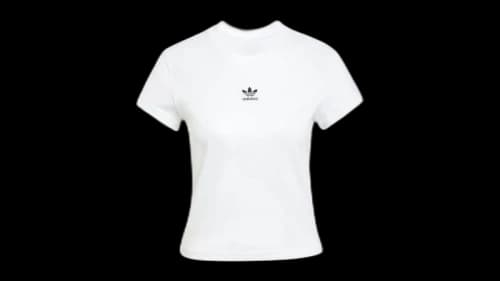 adidas Women's Essentials Slim T-Shirt White