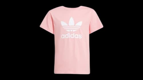 adidas Kids Adicolor Trefoil T-Shirt Semi Pink Spark