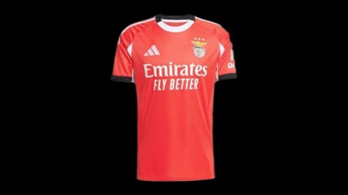 adidas Benfica 25/26 Home Jersey Benfica Red