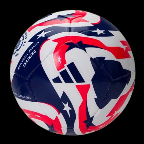 Adidas Size 5 Ball Blue Red Soccer Ball Unisex