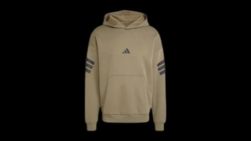 adidas Future Icons 3-Stripes Hoodie Olive Strata