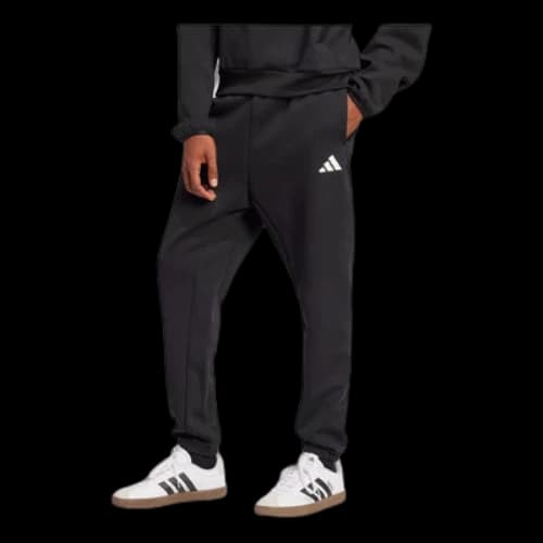 adidas Future Icons Small Logo Pants 'Black White'